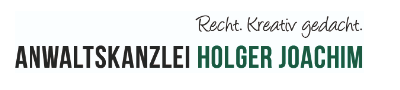 Anwaltskanzlei Holger Joachim – Recht. Kreativ gedacht.